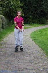 Rollerblading in S&W 100