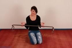 Spreader bar and handcuffs